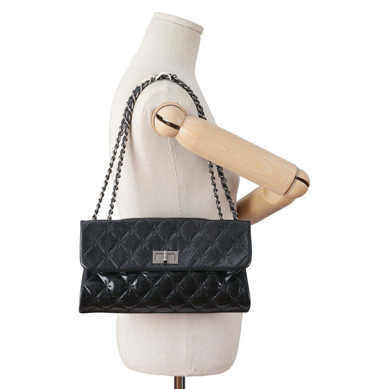 CHANEL(USED)샤넬 시즌 페이던트 2.55 체인 숄더백