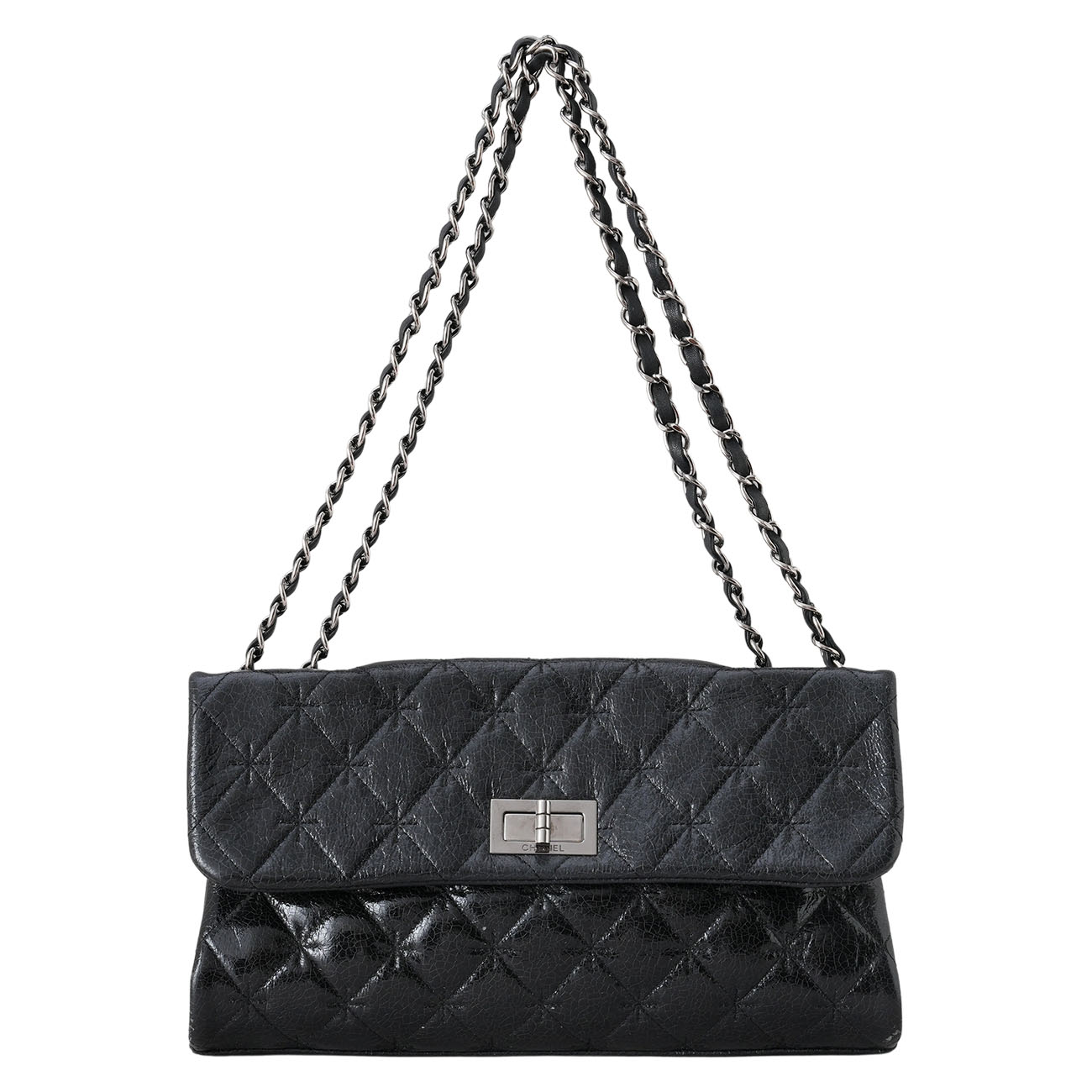 CHANEL(USED)샤넬 시즌 페이던트 2.55 체인 숄더백