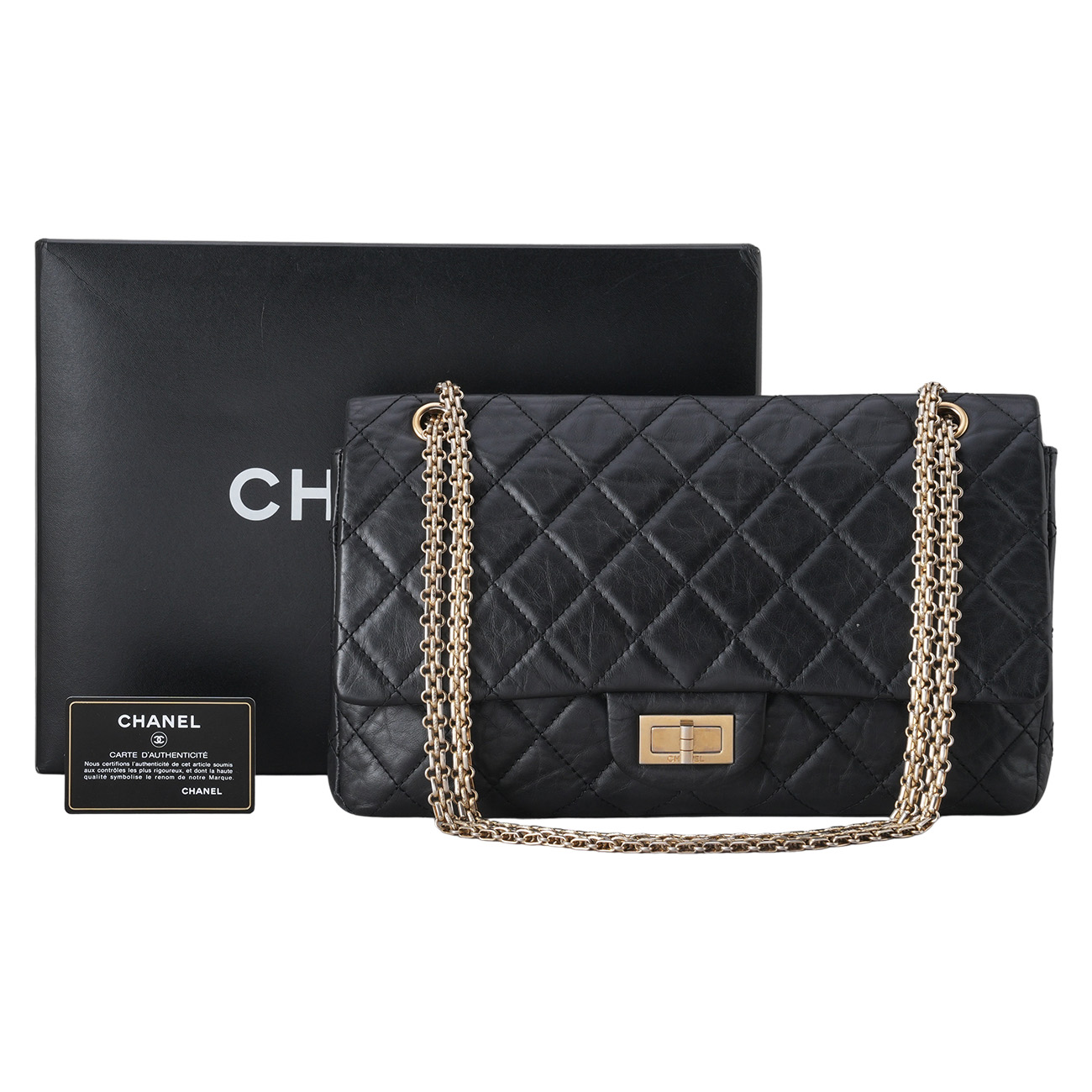 CHANEL(USED)샤넬 2.55 빈티지 32 플랩백
