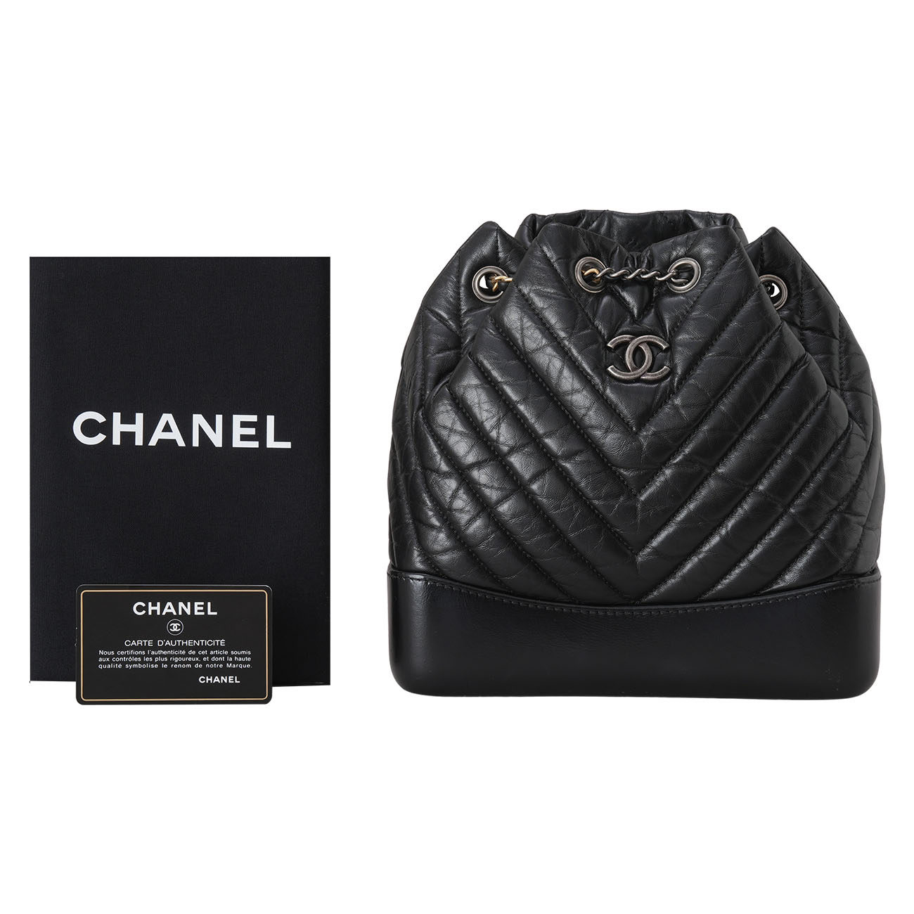 CHANEL(USED)샤넬 쉐브론 가브리엘 백팩 스몰