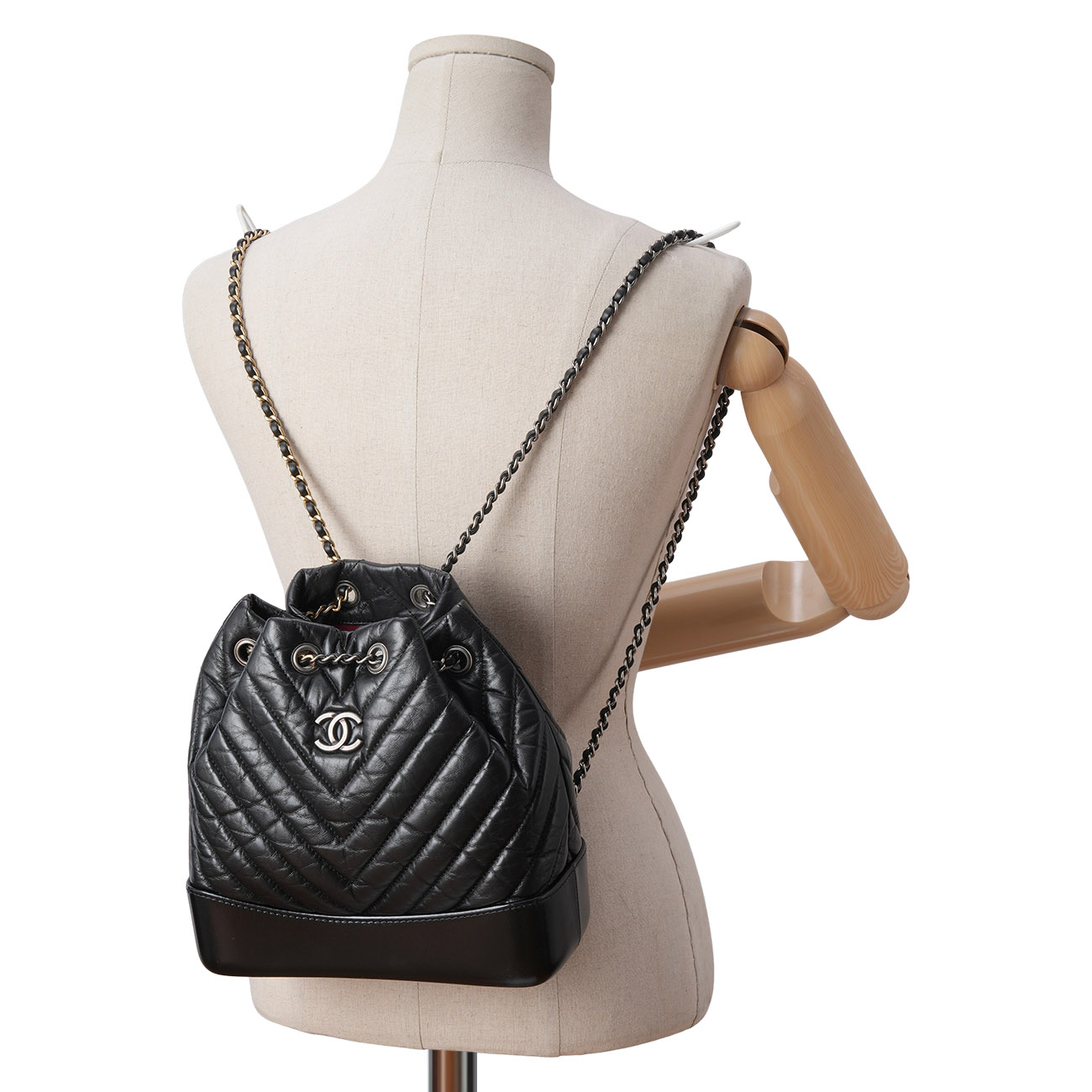 CHANEL(USED)샤넬 쉐브론 가브리엘 백팩 스몰