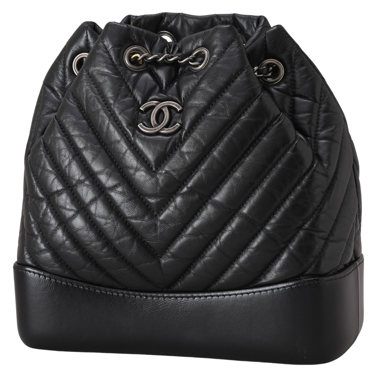 CHANEL(USED)샤넬 쉐브론 가브리엘 백팩 스몰