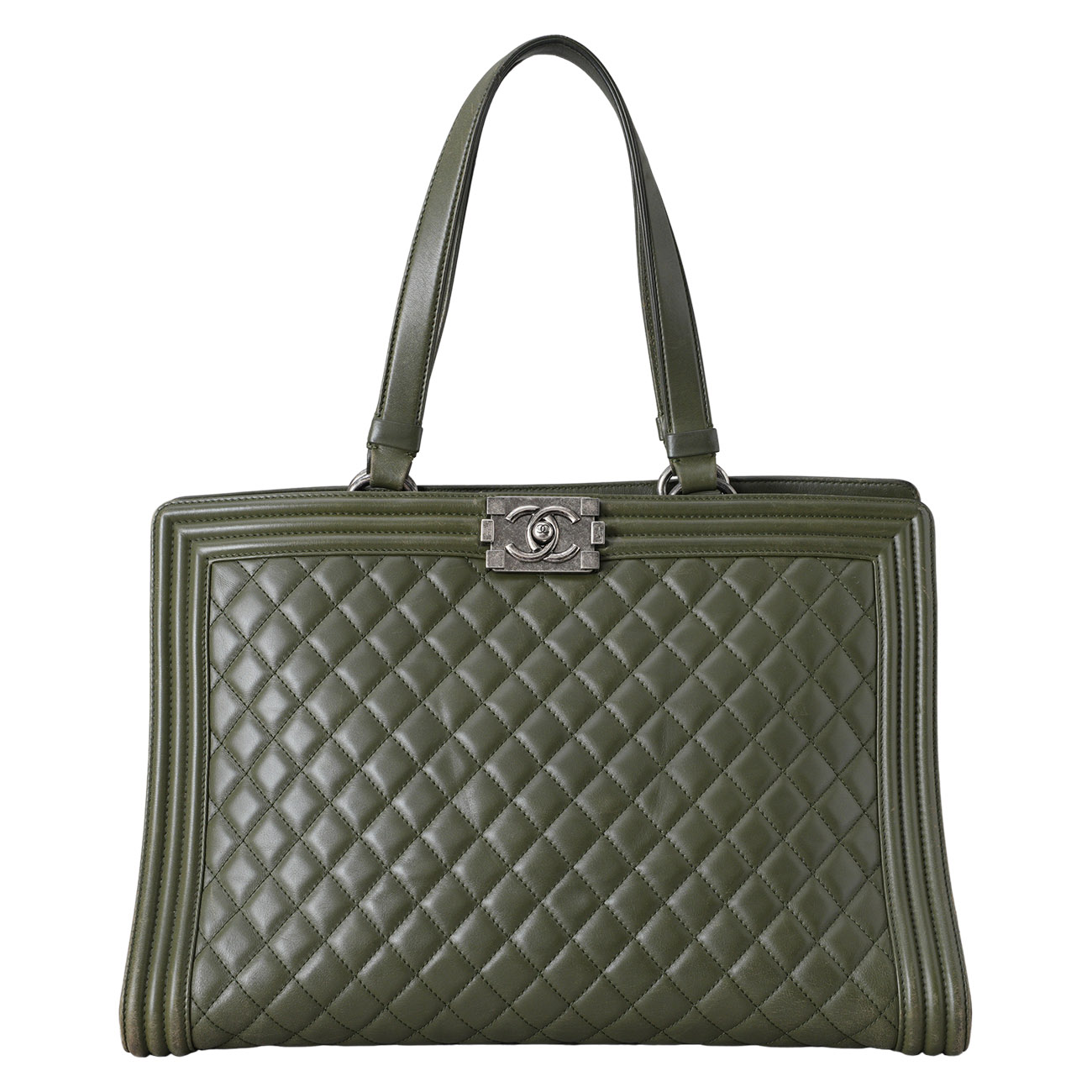 CHANEL(USED)샤넬 시즌 보이샤넬 쇼퍼백