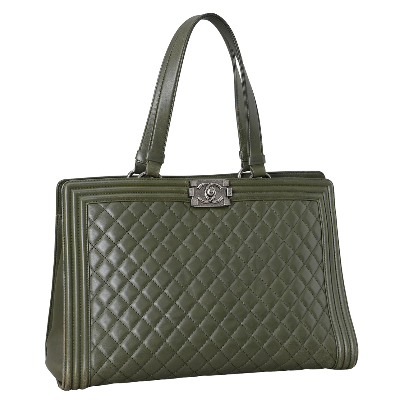 CHANEL(USED)샤넬 시즌 보이샤넬 쇼퍼백