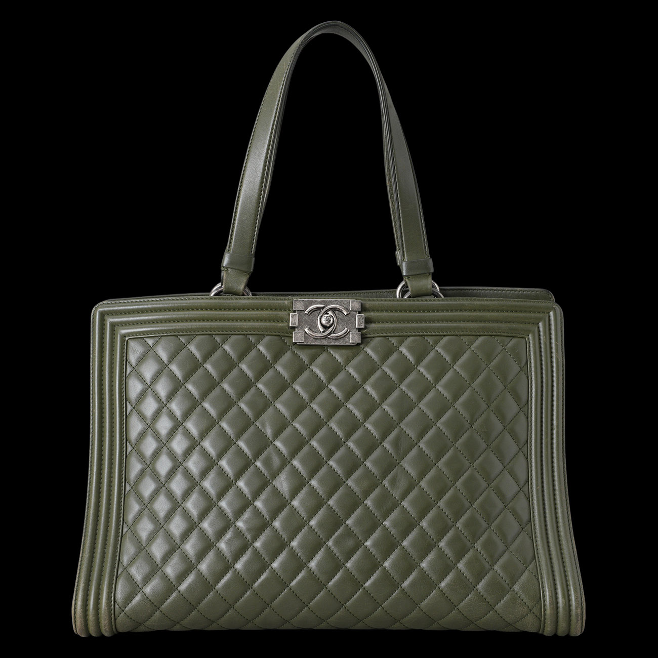 CHANEL(USED)샤넬 시즌 보이샤넬 쇼퍼백