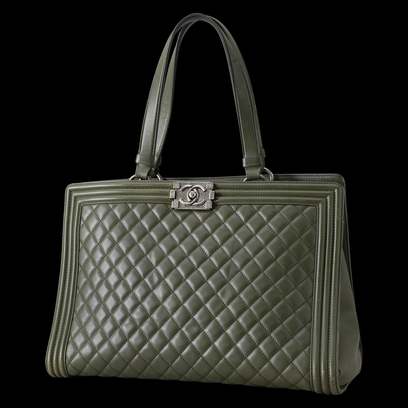 CHANEL(USED)샤넬 시즌 보이샤넬 쇼퍼백