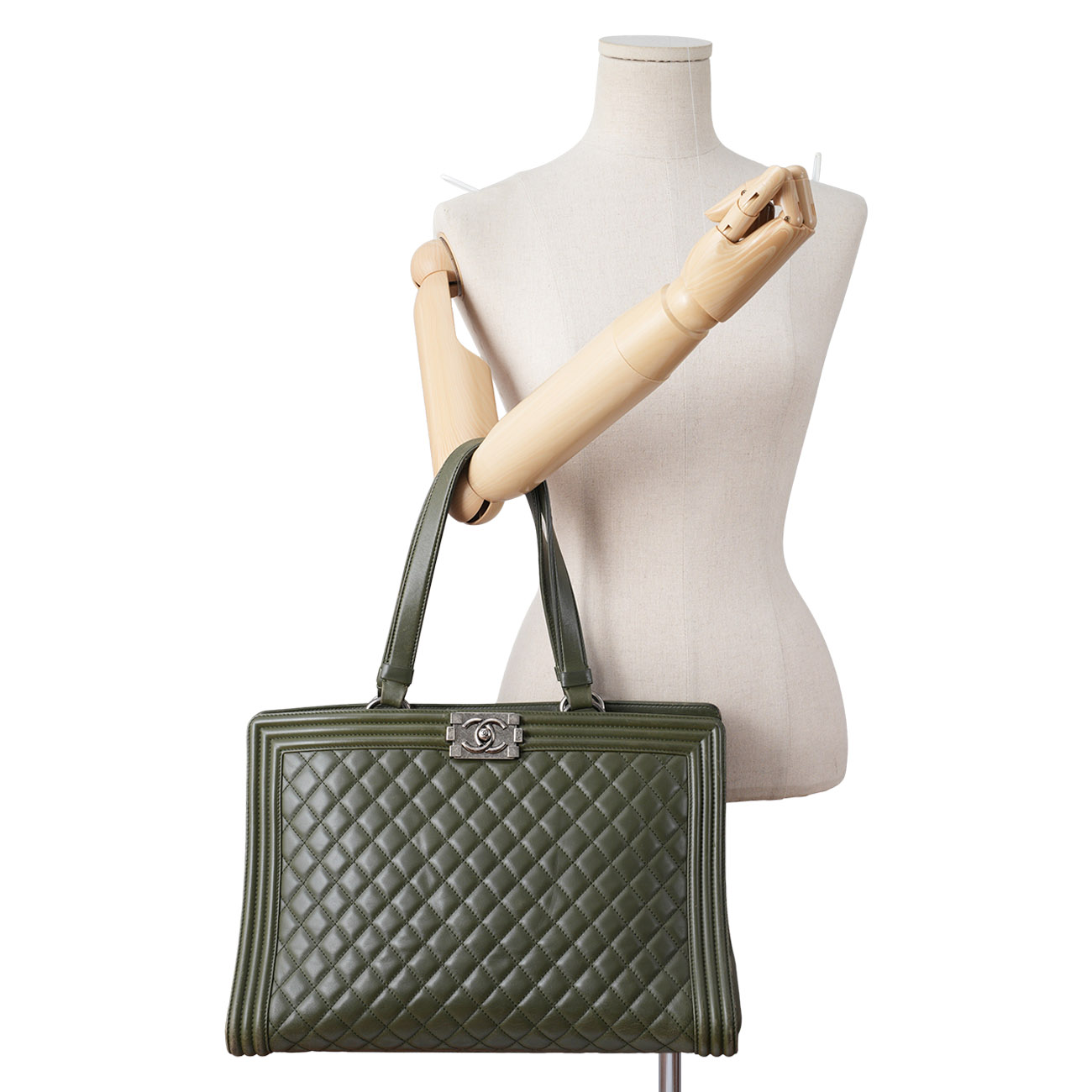 CHANEL(USED)샤넬 시즌 보이샤넬 쇼퍼백