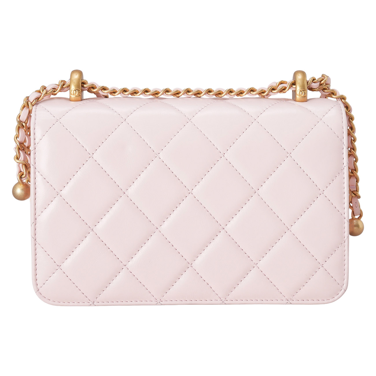 CHANEL(USED)샤넬 AS2615 퍼펙트핏 골드볼 미니 체인 숄더백