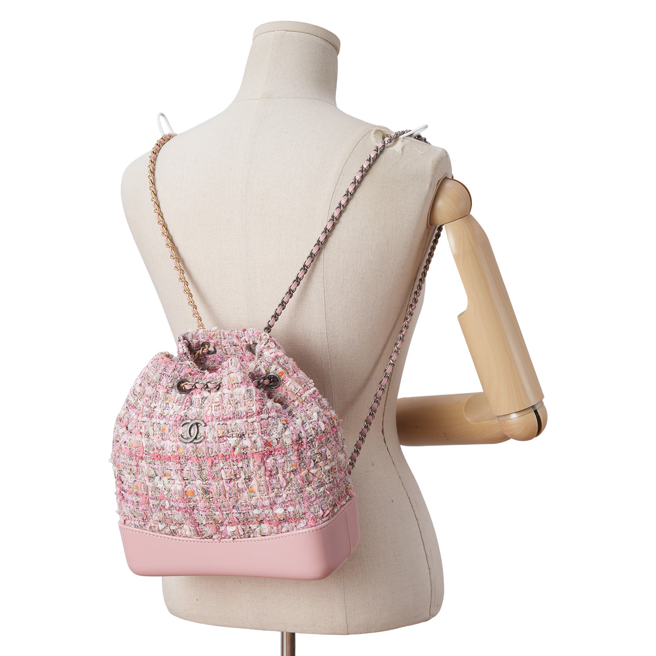 CHANEL(USED)샤넬 트위드 가브리엘 백팩 스몰