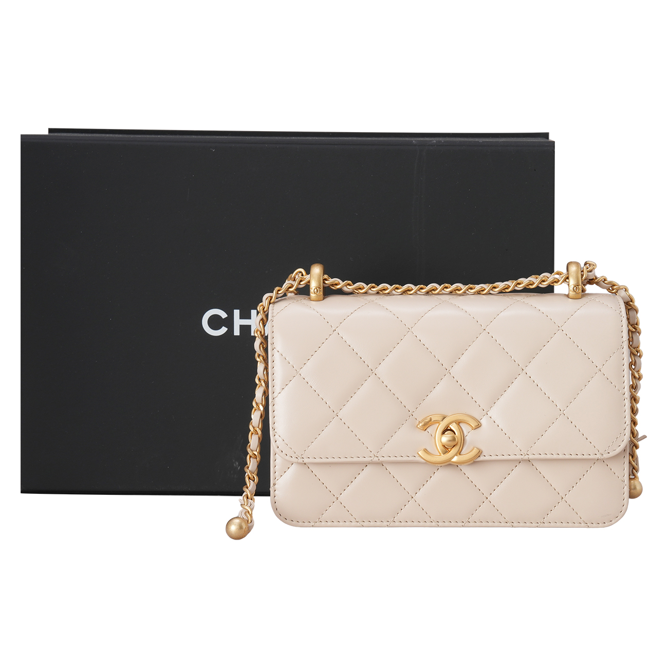 CHANEL(USED)샤넬 시즌 체인 플랩백