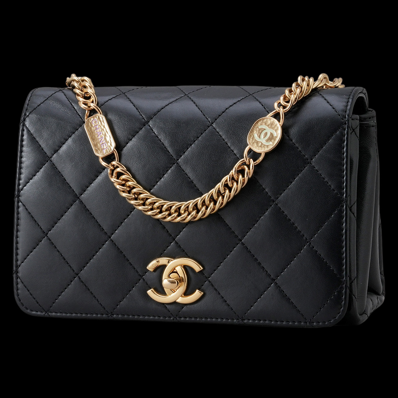 CHANEL(USED)샤넬 AS3751 시즌 체인 플랩백