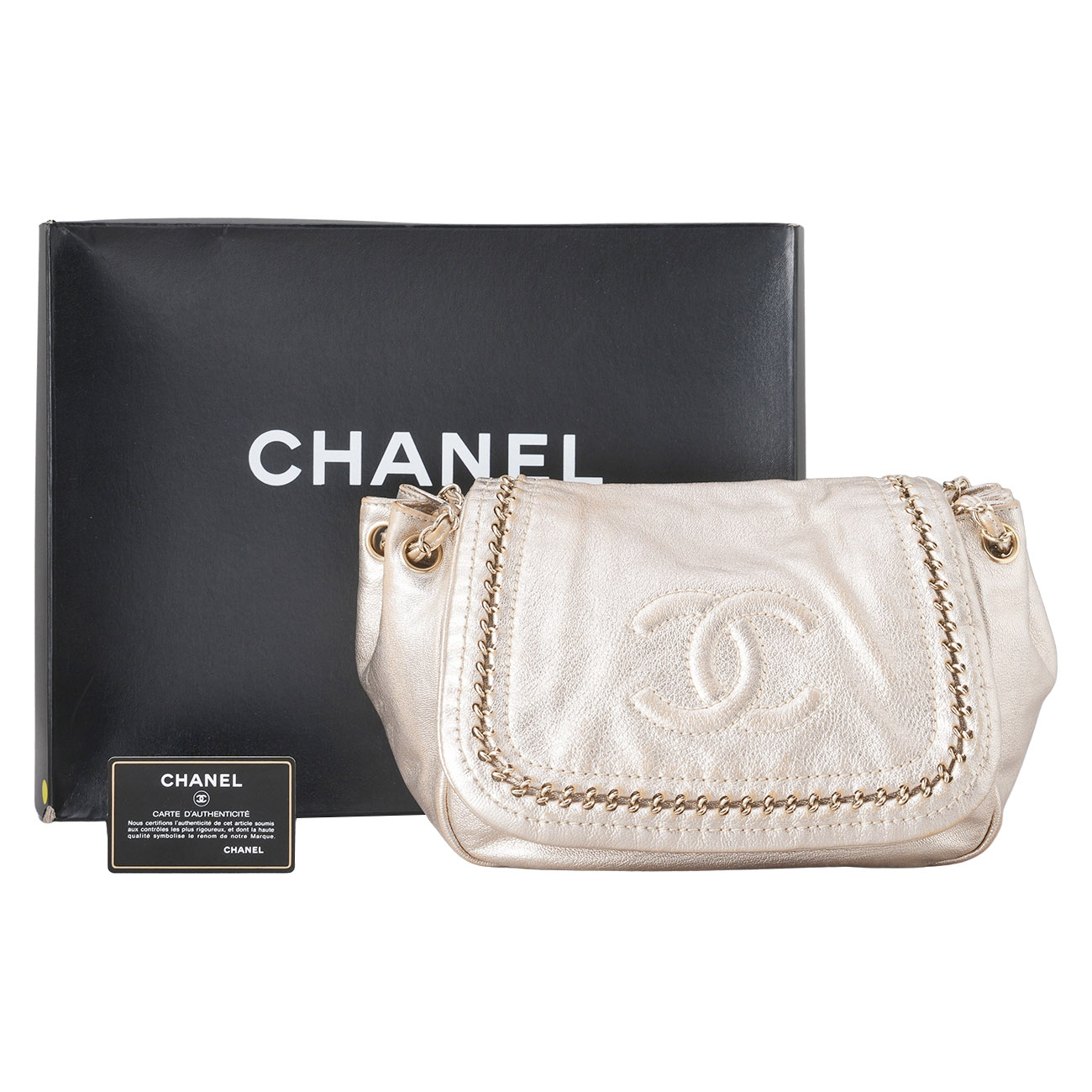 CHANEL(USED)샤넬 시즌 체인 플랩백