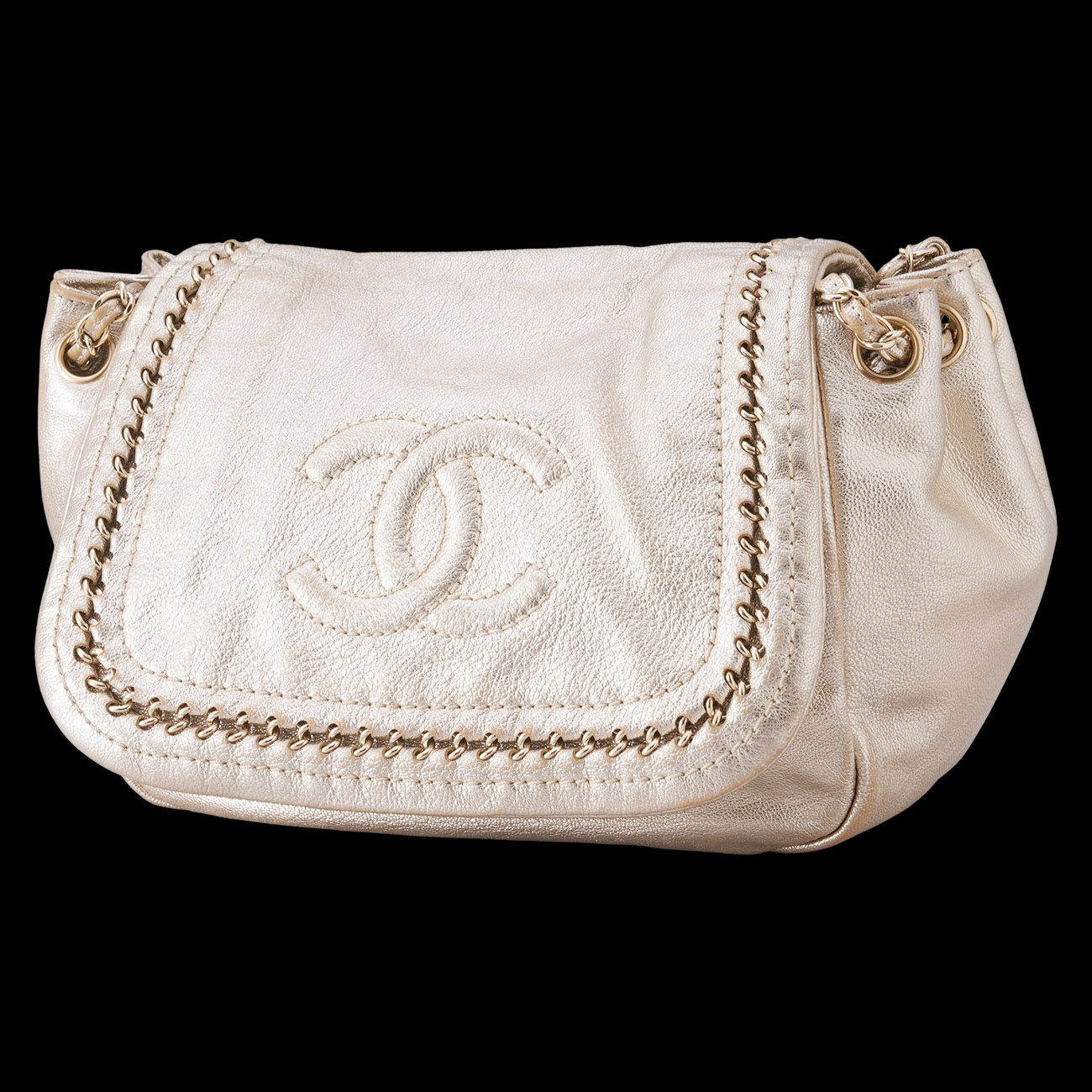 CHANEL(USED)샤넬 시즌 체인 플랩백