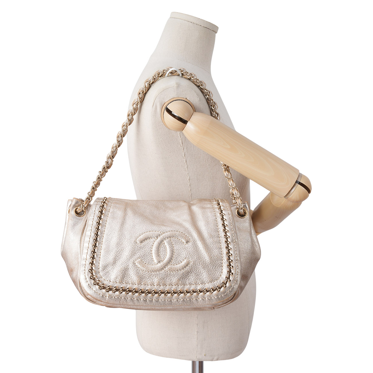 CHANEL(USED)샤넬 시즌 체인 플랩백