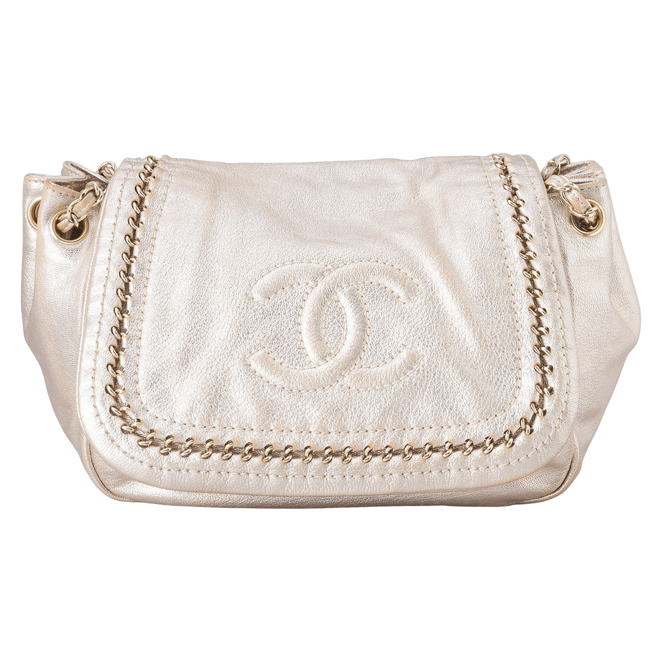 CHANEL(USED)샤넬 시즌 체인 플랩백