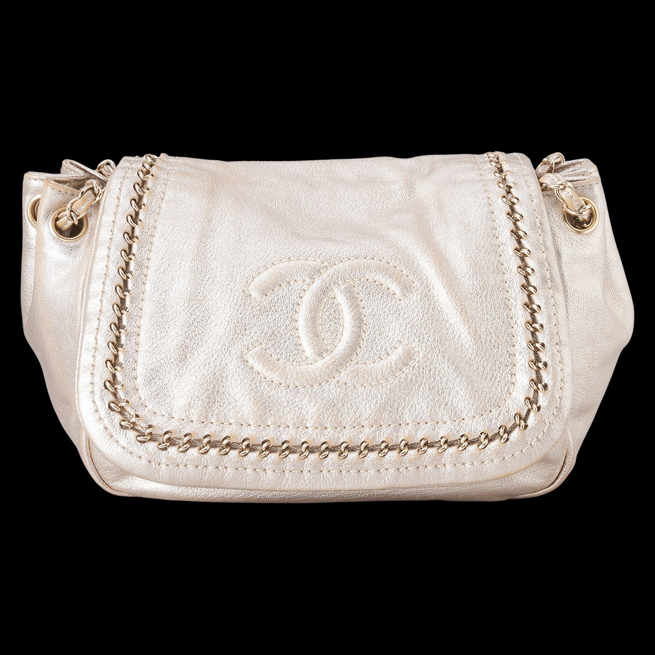 CHANEL(USED)샤넬 시즌 체인 플랩백