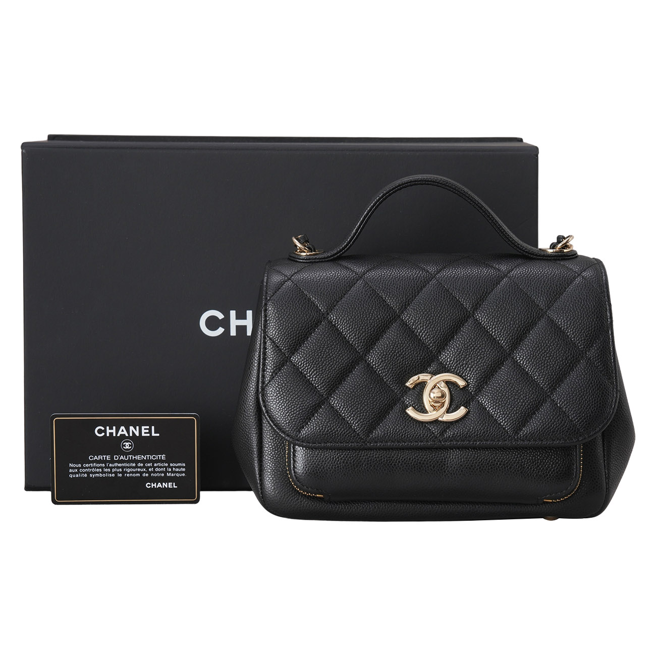 CHANEL(USED)샤넬 A93749 비지니스 어피티니 스몰