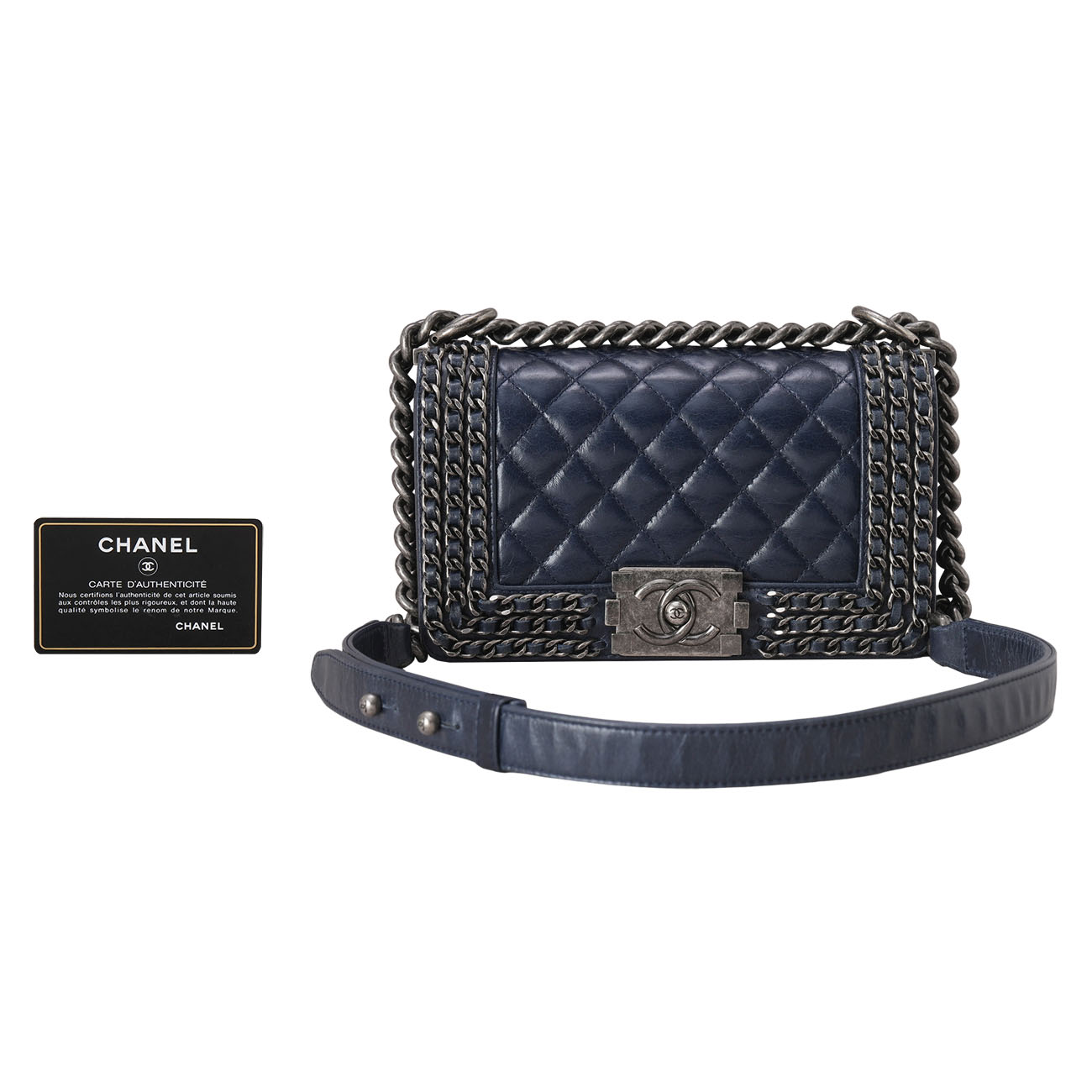 CHANEL(USED)샤넬 시즌 보이백 스몰