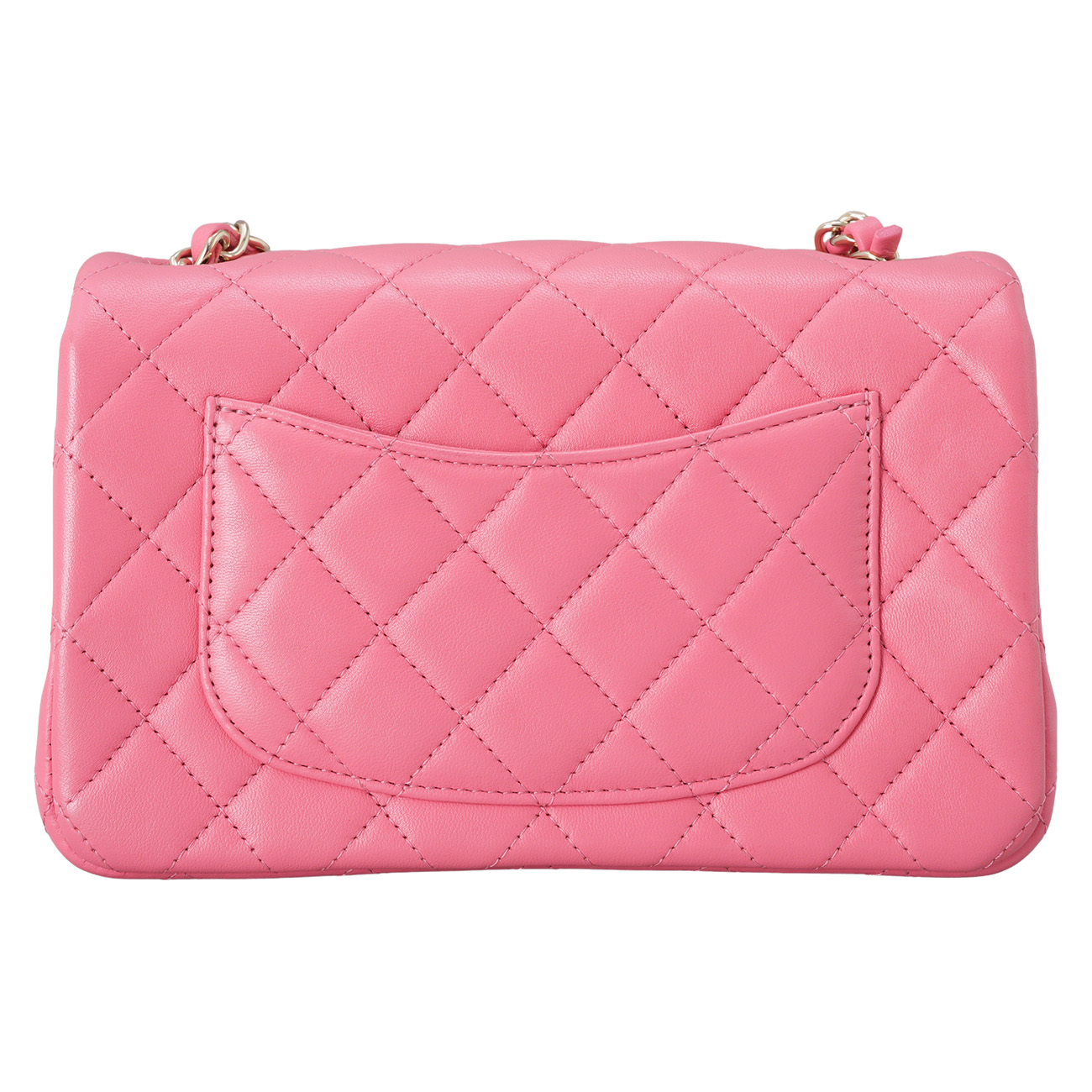 CHANEL(USED)샤넬 램스킨 클래식 뉴미니 체인 크로스백