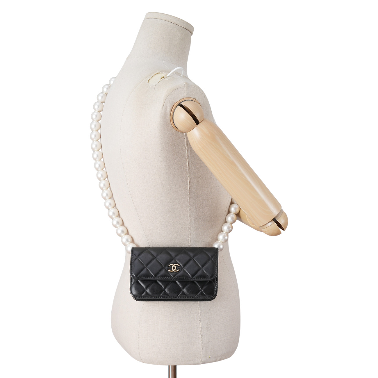 CHANEL(USED)샤넬 시즌 미니 진주 체인백