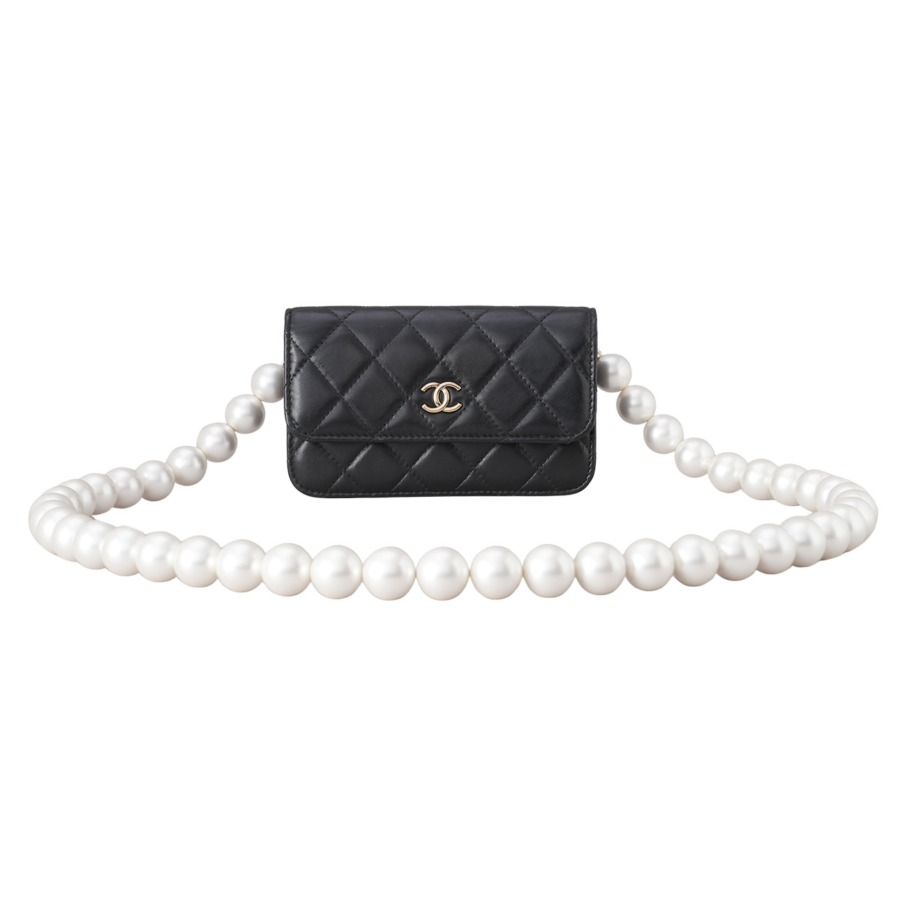 CHANEL(USED)샤넬 시즌 미니 진주 체인백