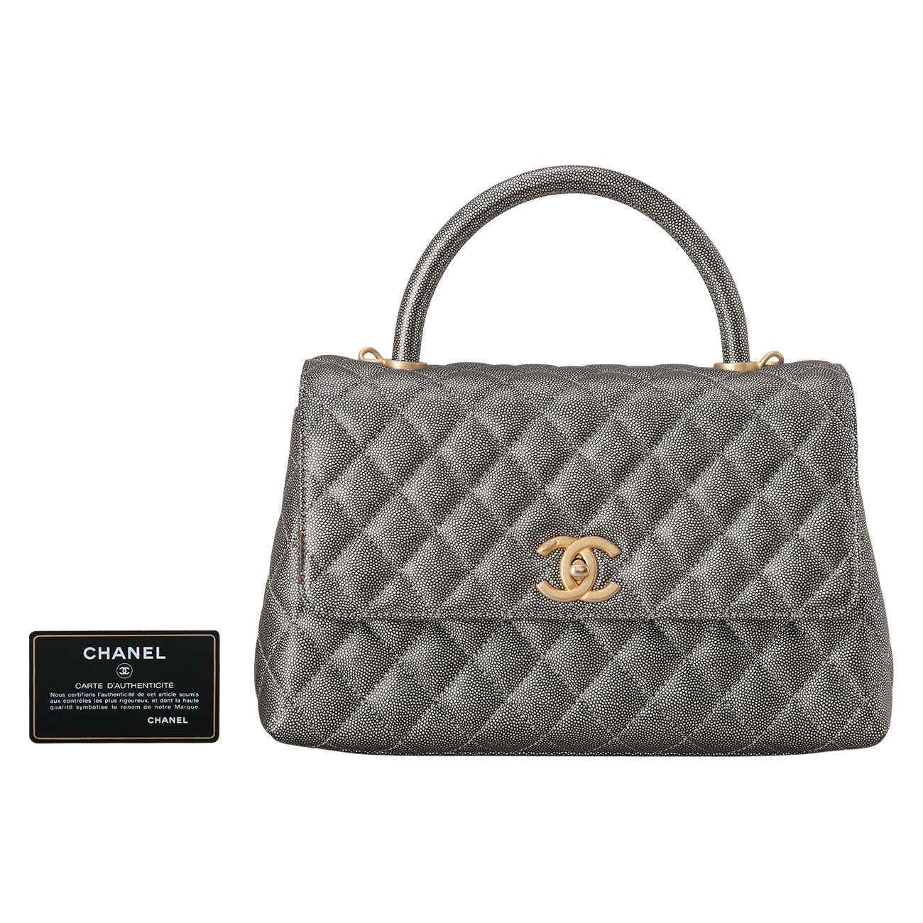 CHANEL(USED)샤넬 캐비어 코코핸들 28