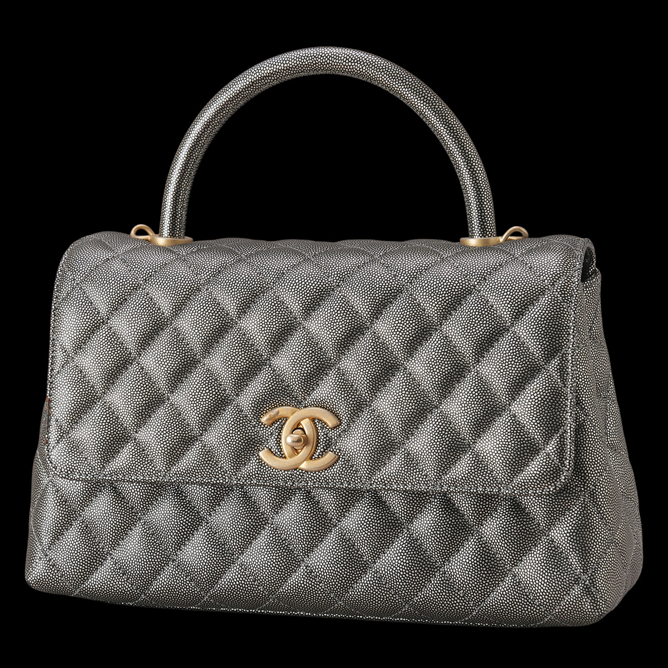 CHANEL(USED)샤넬 캐비어 코코핸들 28