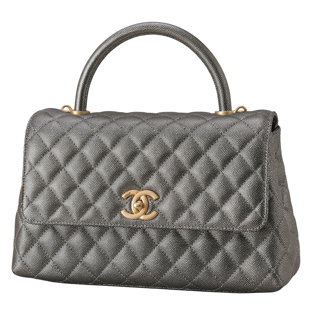 CHANEL(USED)샤넬 캐비어 코코핸들 28