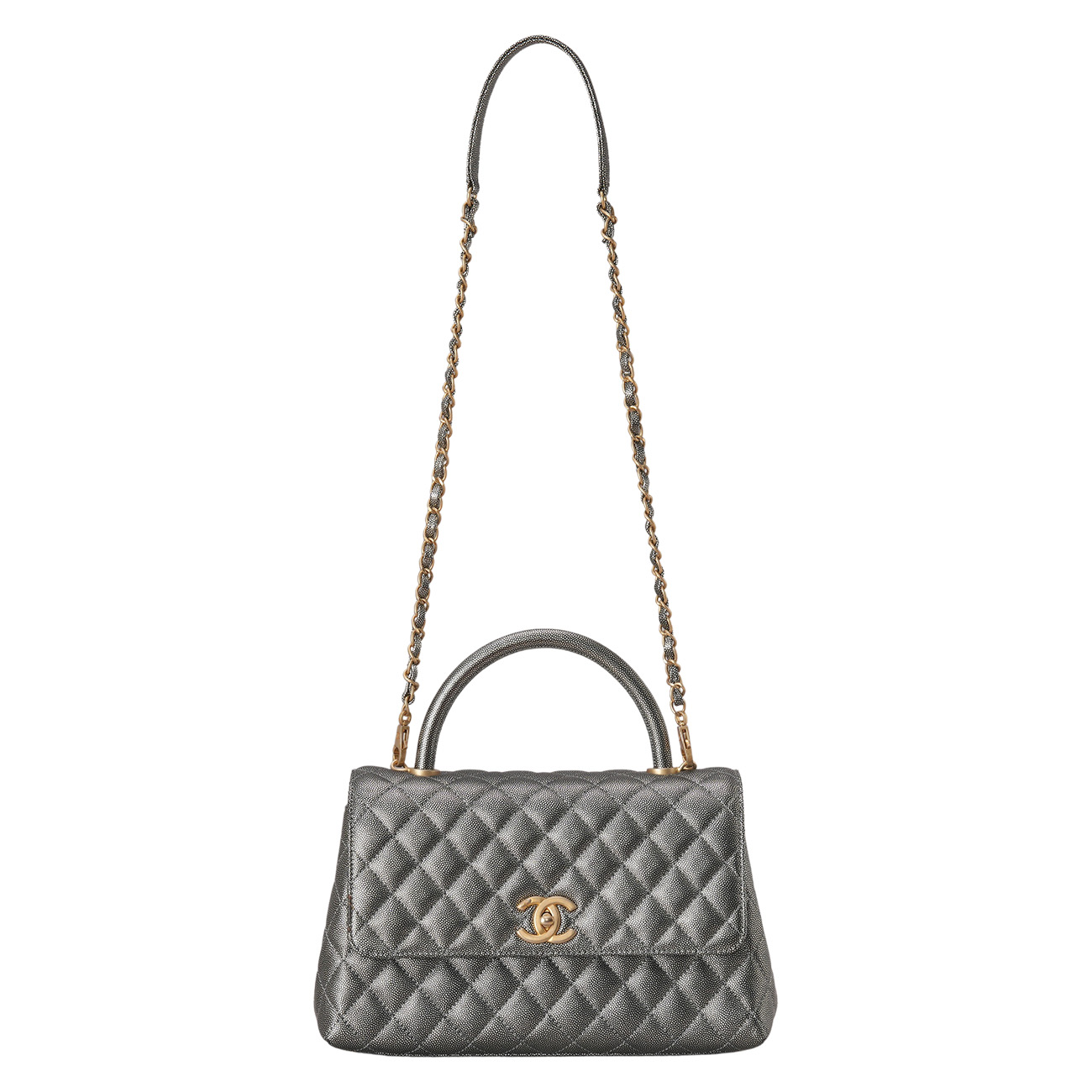 CHANEL(USED)샤넬 캐비어 코코핸들 28