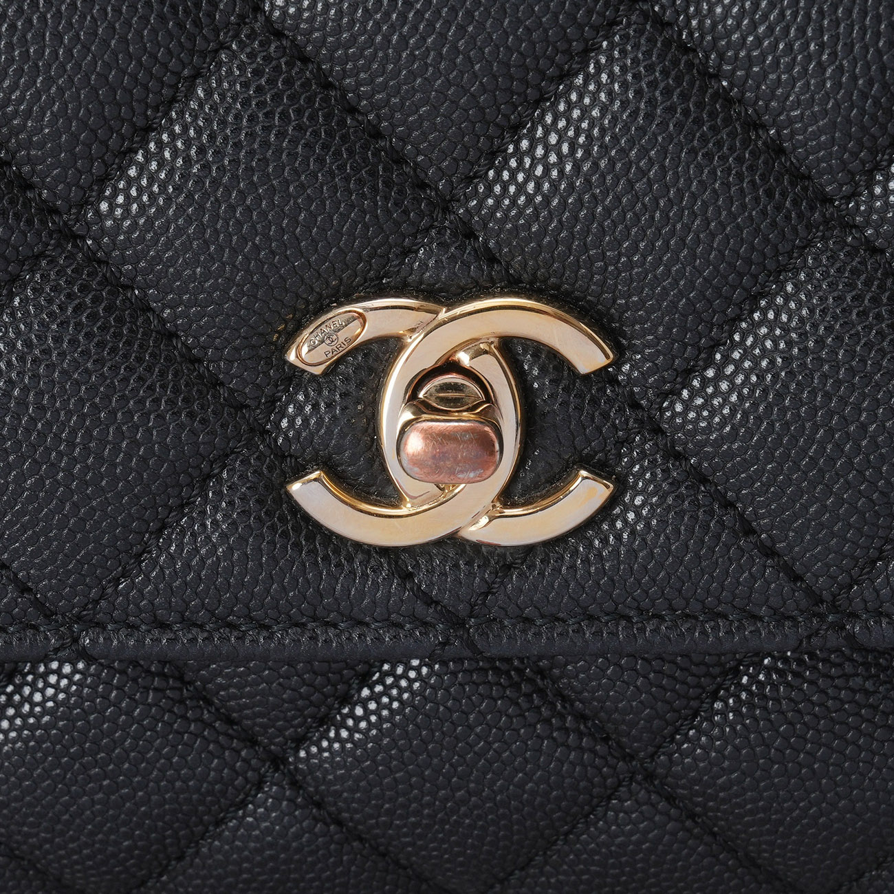 CHANEL(USED)샤넬 캐비어 코코핸들 23