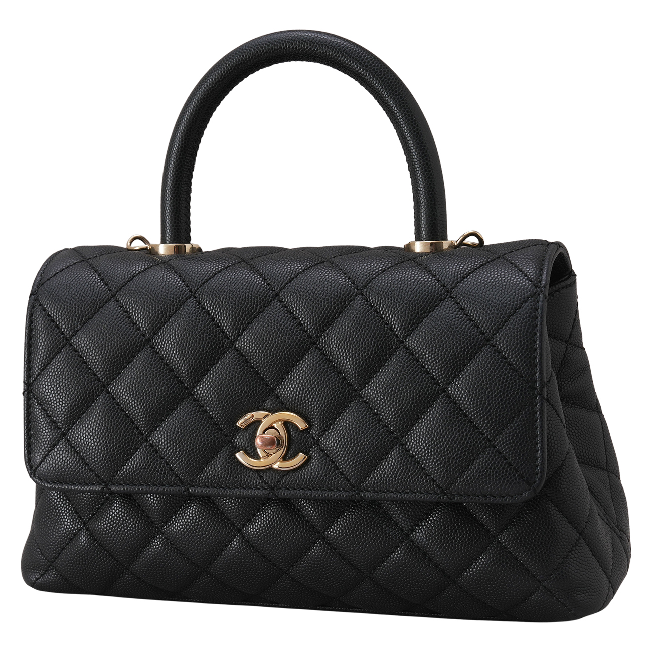 CHANEL(USED)샤넬 캐비어 코코핸들 23