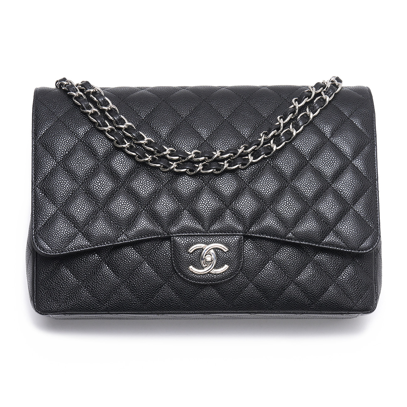 CHANEL(USED)샤넬 캐비어 클래식 맥시 플랩백