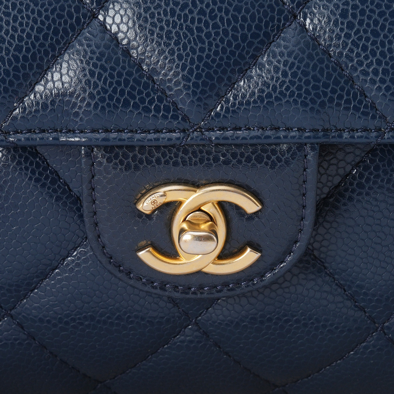 CHANEL(USED)샤넬 AS3182 캐비어 CC로고 크로스 백