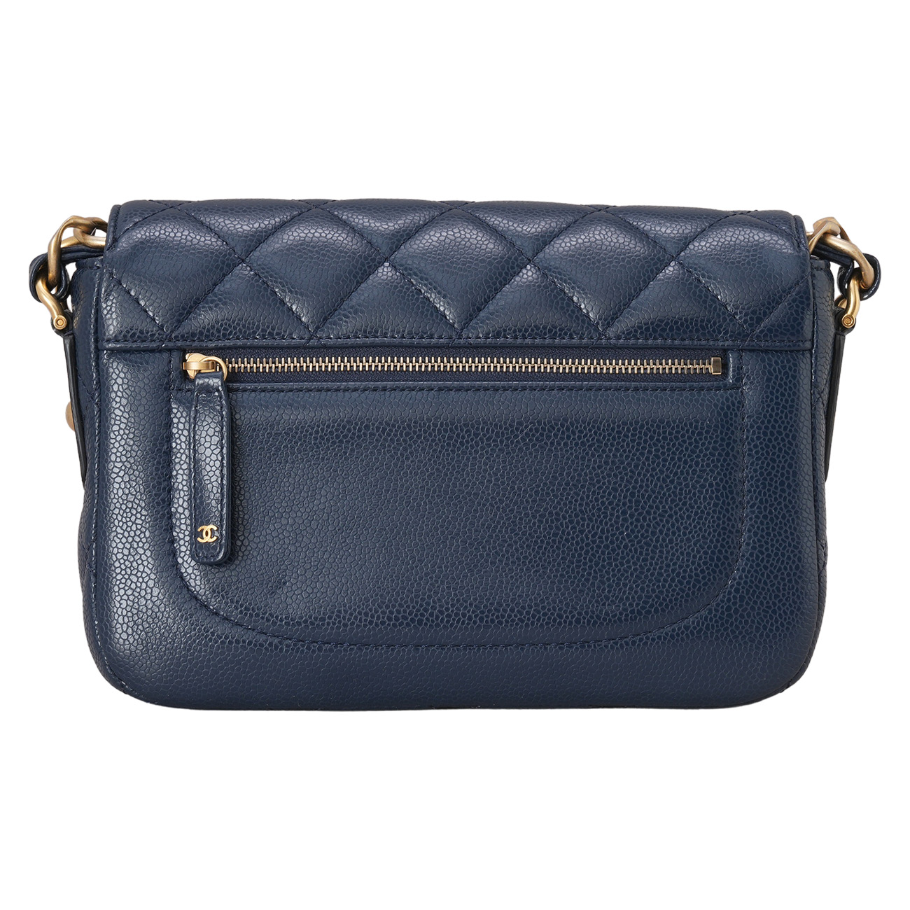 CHANEL(USED)샤넬 AS3182 캐비어 CC로고 크로스 백