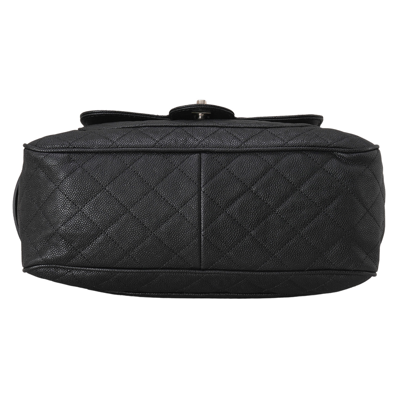 CHANEL(USED)샤넬 시즌 캐비어 볼링백 블랙