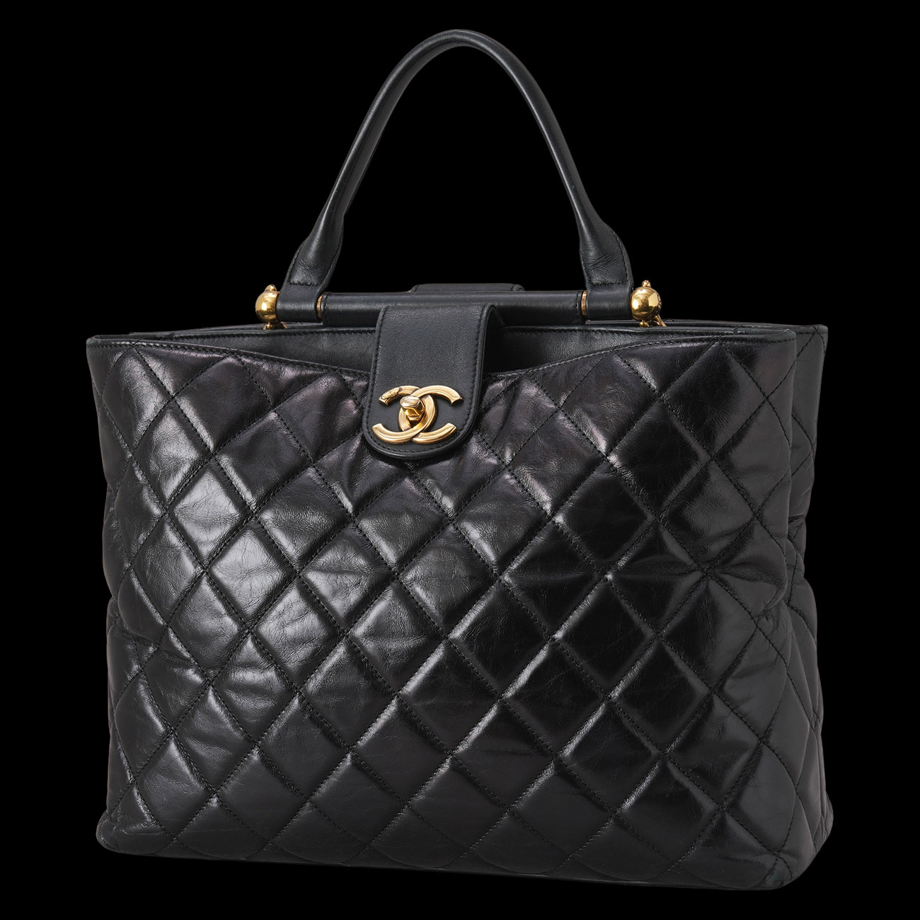 CHANEL(USED)샤넬 시즌 원핸들 토트겸 체인 숄더백