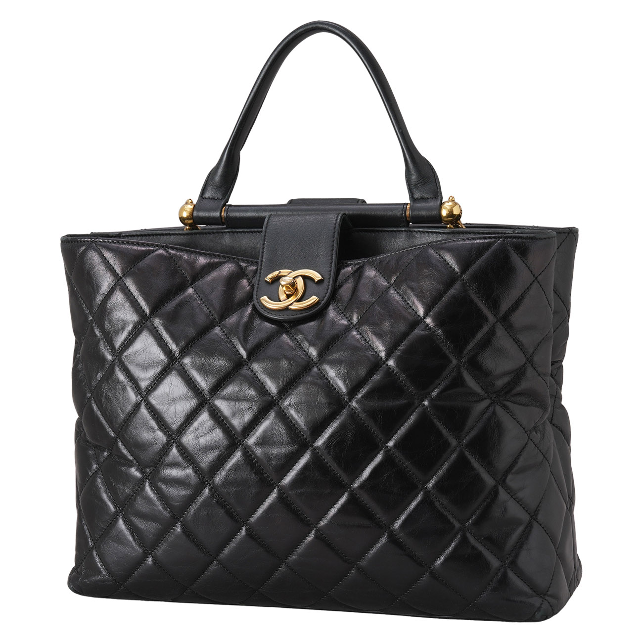 CHANEL(USED)샤넬 시즌 원핸들 토트겸 체인 숄더백