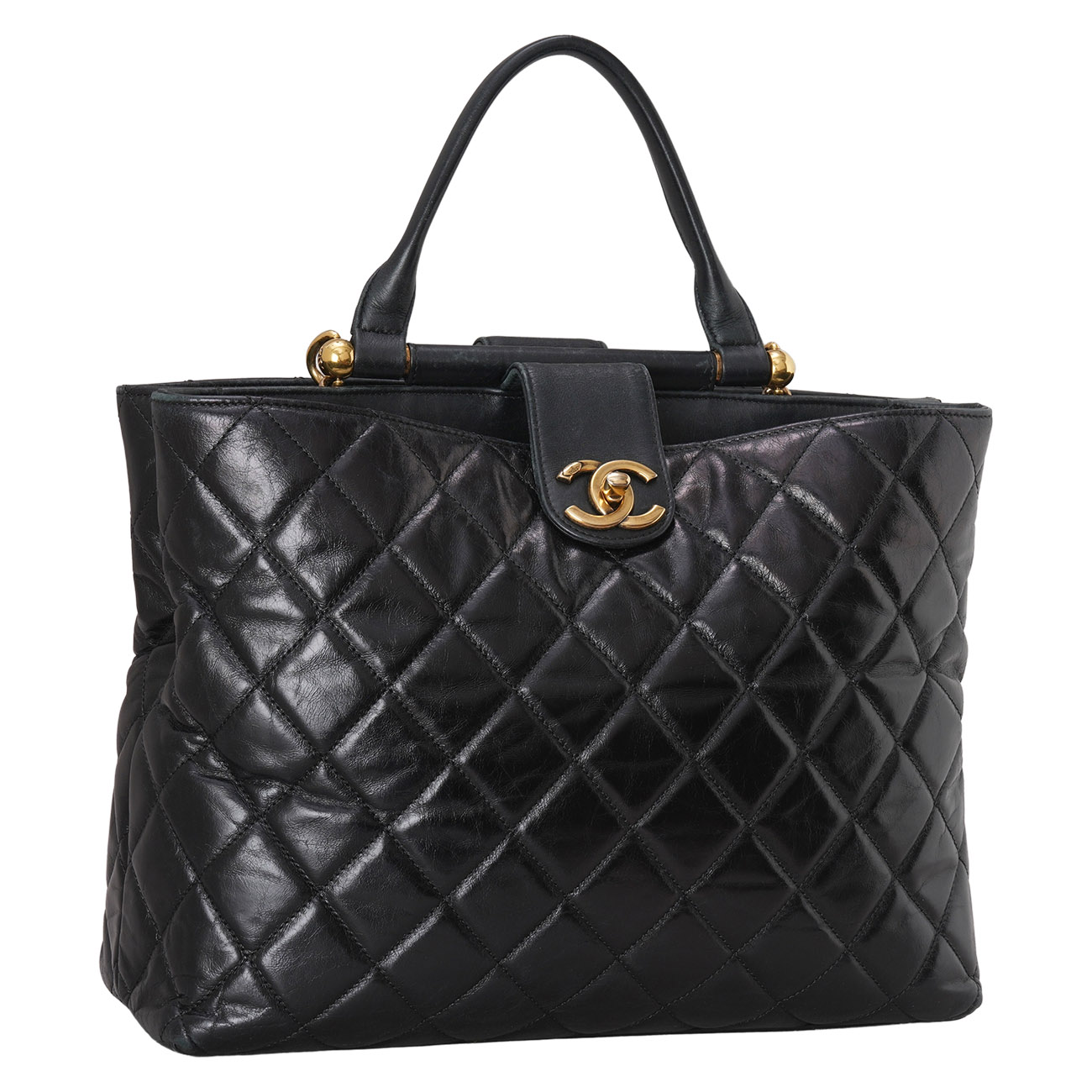 CHANEL(USED)샤넬 시즌 원핸들 토트겸 체인 숄더백