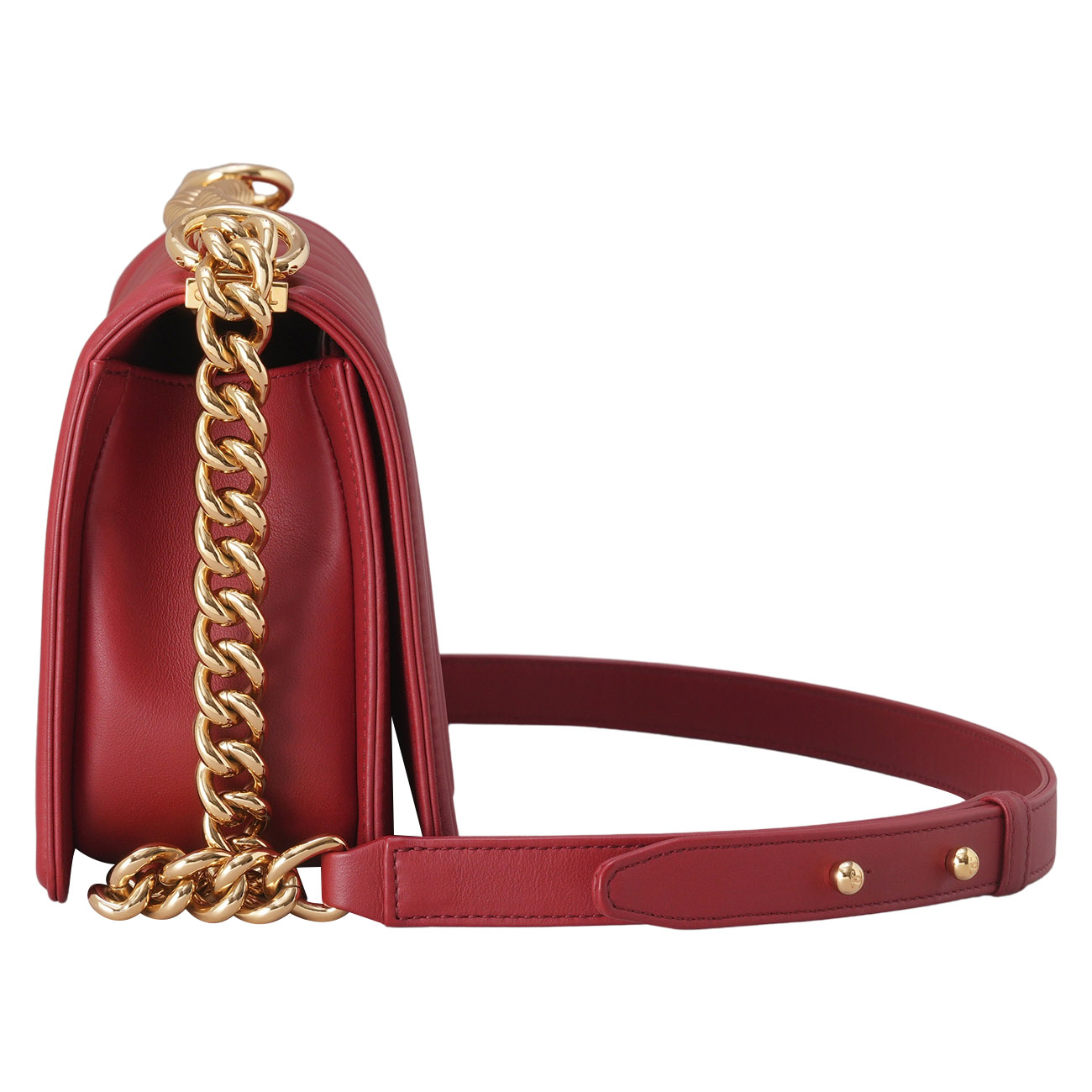 CHANEL(USED)샤넬 보이샤넬 쉐브론 미듐