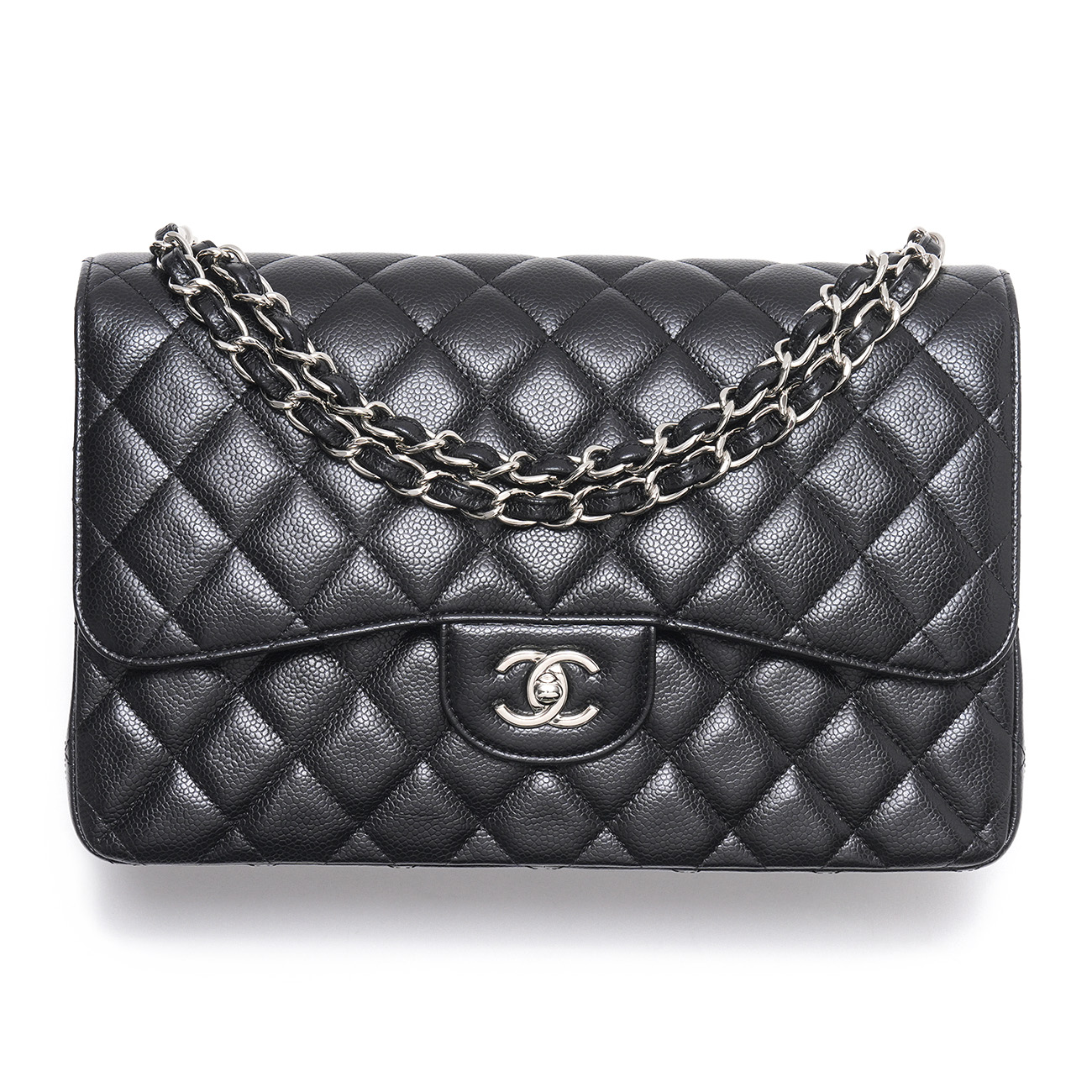 CHANEL(USED)샤넬 A58600 캐비어 클래식 라지