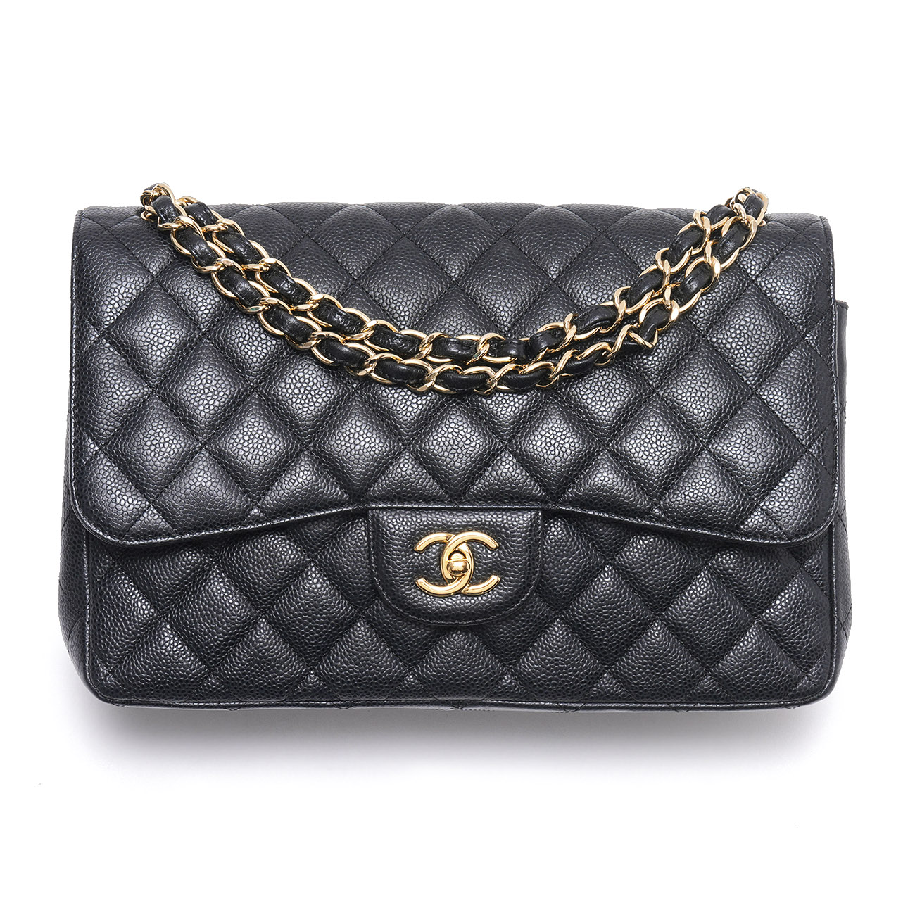 CHANEL(USED)샤넬 캐비어 클래식 라지