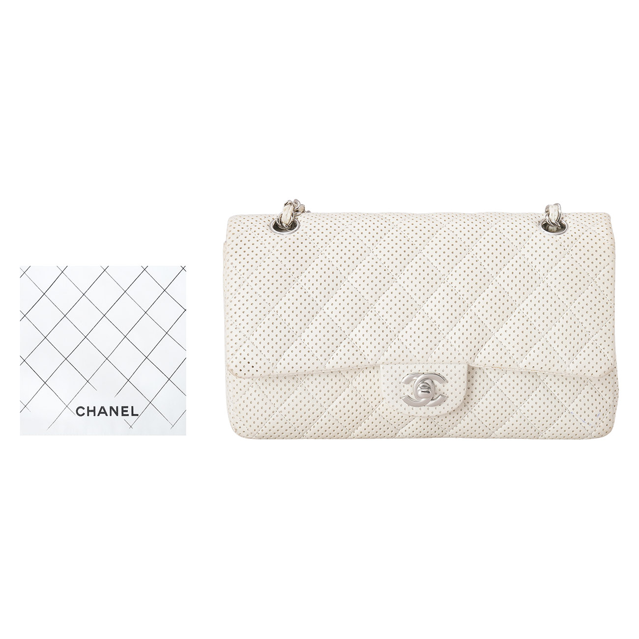 CHANEL(USED)샤넬 시즌 클래식 미듐 플랩백
