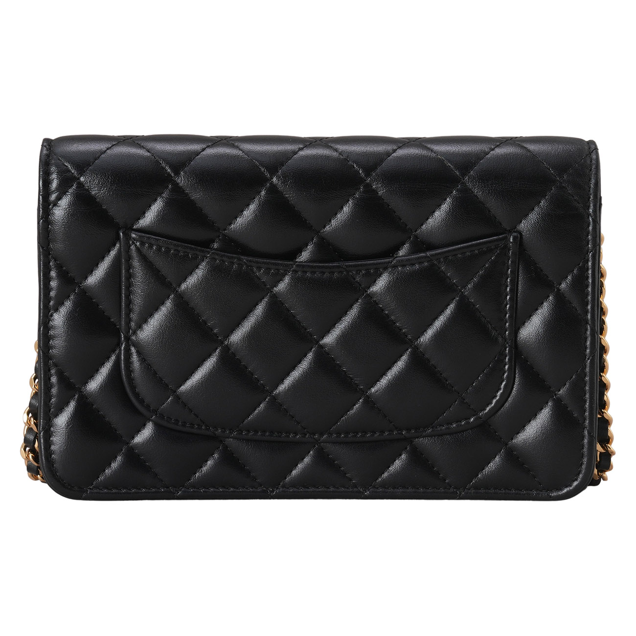 CHANEL(USED)샤넬 시즌 램스킨 CC로고 WOC