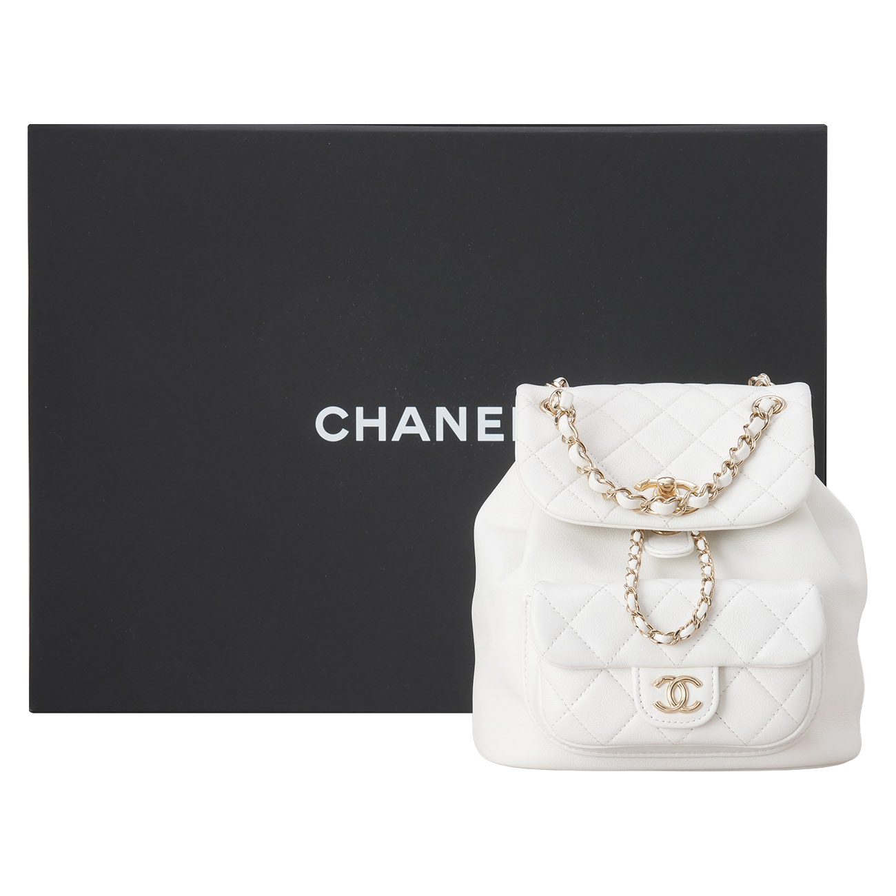 CHANEL(USED)샤넬 AS2908 듀마 원포켓 백팩