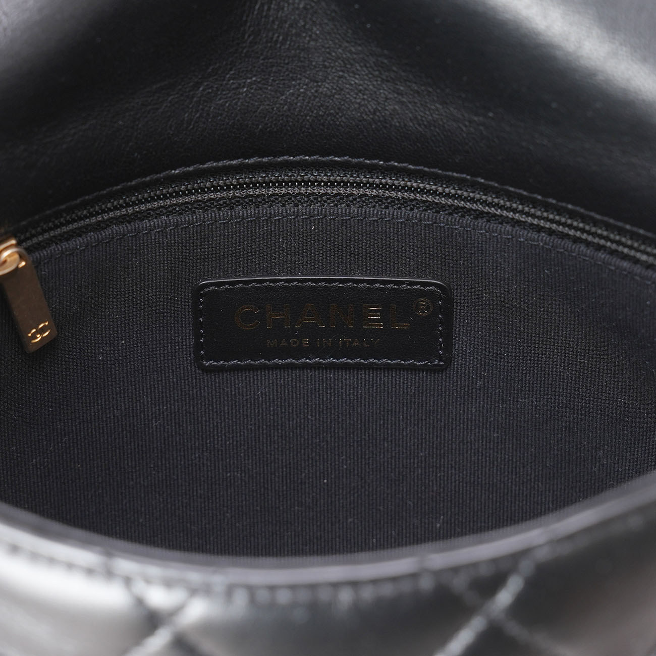 CHANEL(USED)샤넬 AS3260 램스킨 퀄팅 체인 플랩백