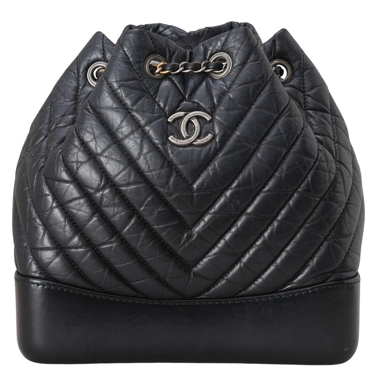 CHANEL(USED)샤넬 쉐브론 가브리엘 백팩 스몰