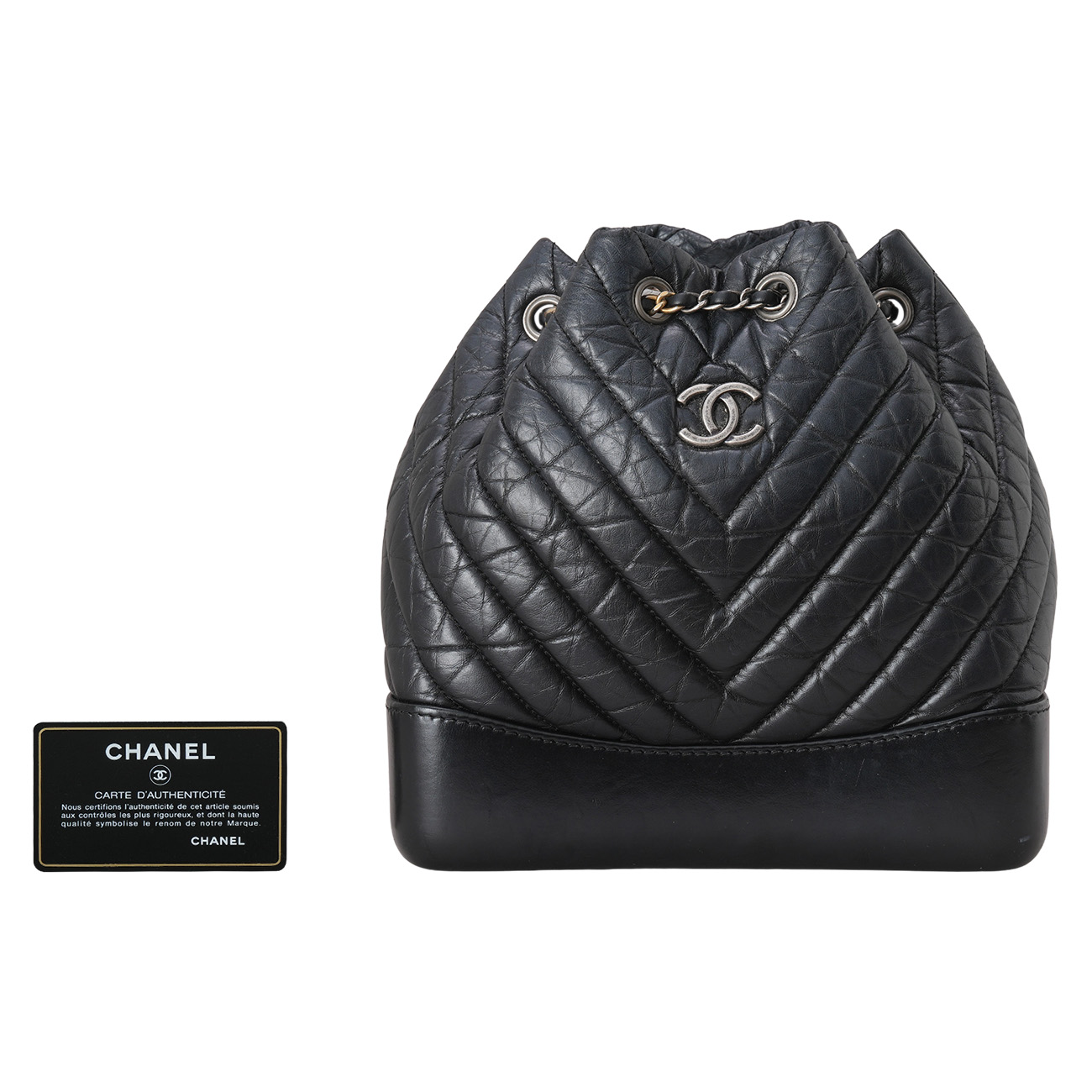 CHANEL(USED)샤넬 쉐브론 가브리엘 백팩 스몰