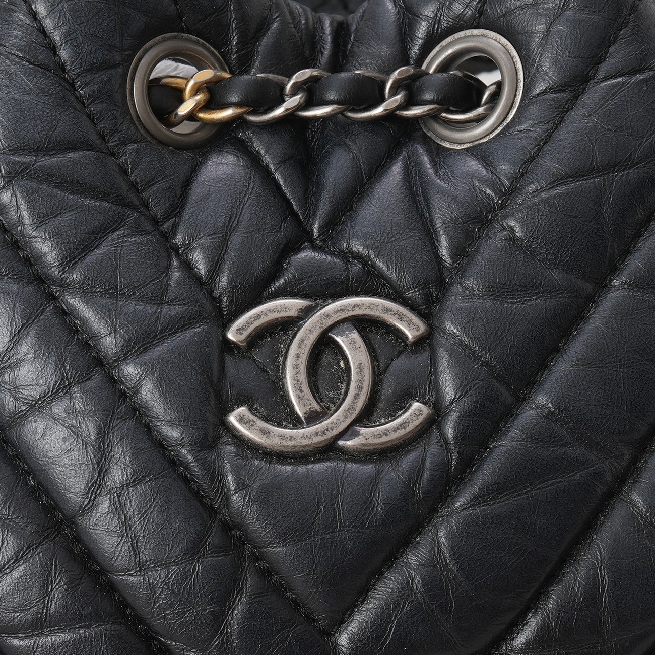 CHANEL(USED)샤넬 쉐브론 가브리엘 백팩 스몰