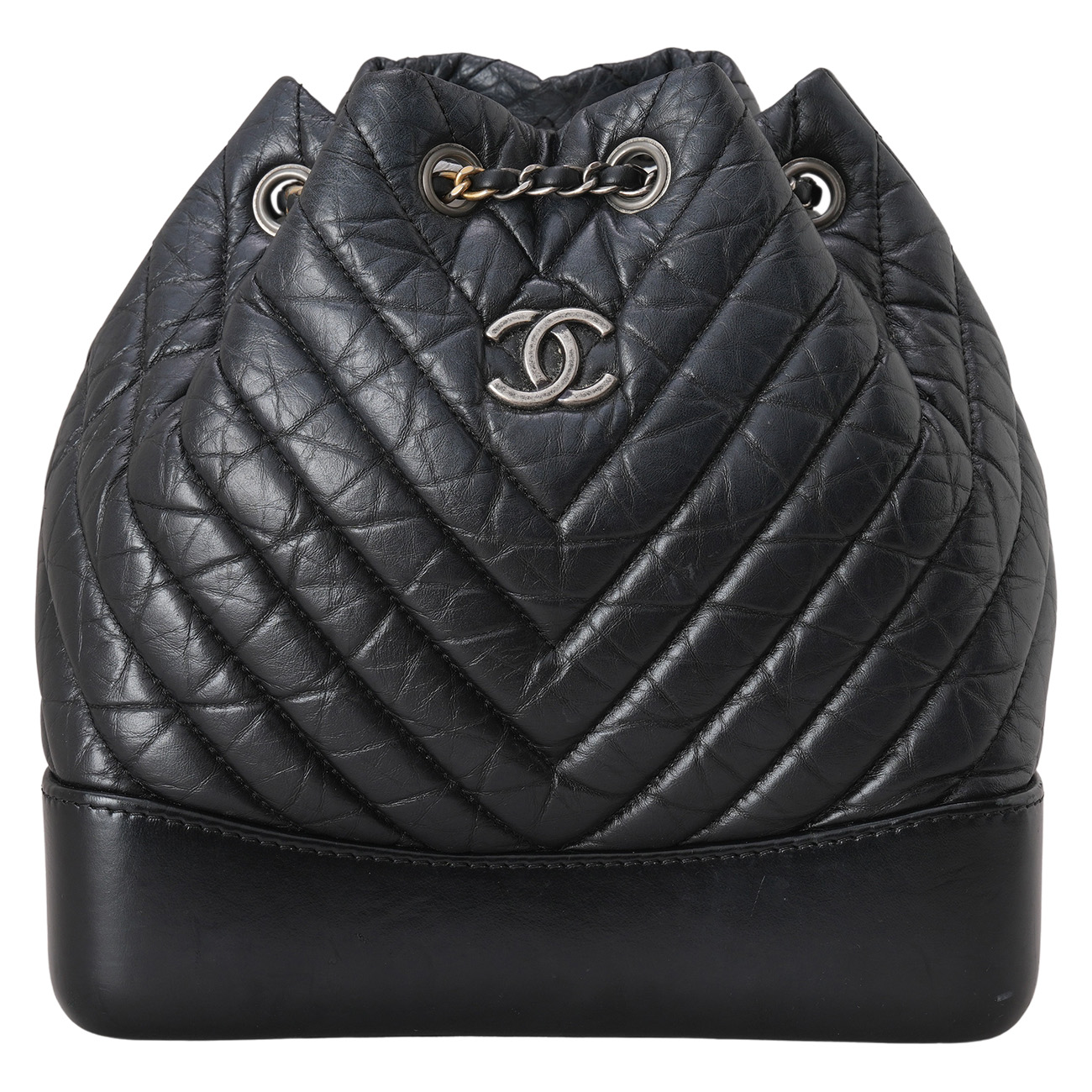 CHANEL(USED)샤넬 쉐브론 가브리엘 백팩 스몰