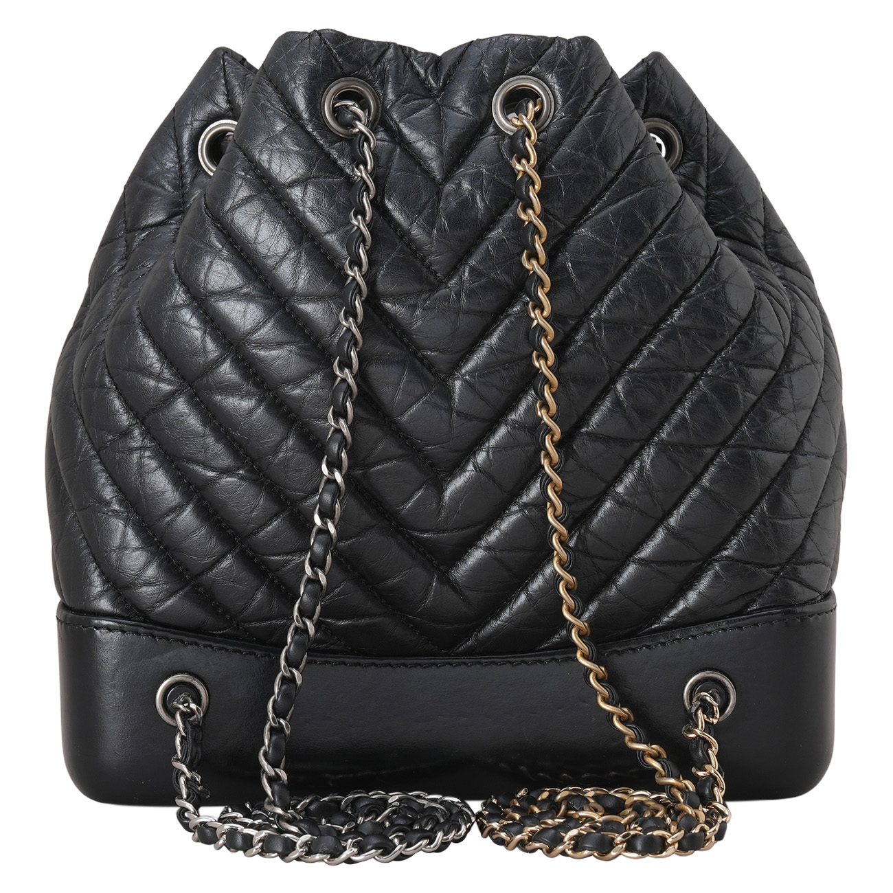 CHANEL(USED)샤넬 쉐브론 가브리엘 백팩 스몰